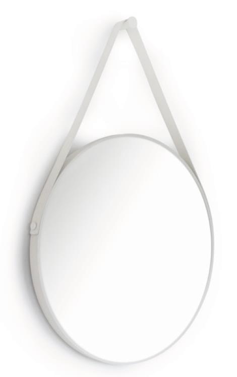 spogulis Atlante, d=600 mm, h=900 mm, balts